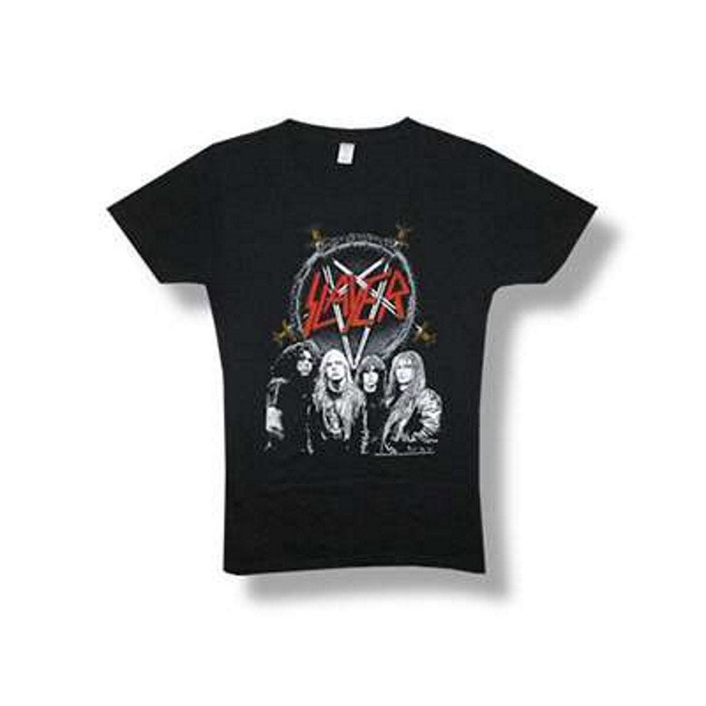 SLAYER スレイヤー - VINTAGE PHOTO【限定】 / Tシャツ / レディース 【公式 / オフィシャル】