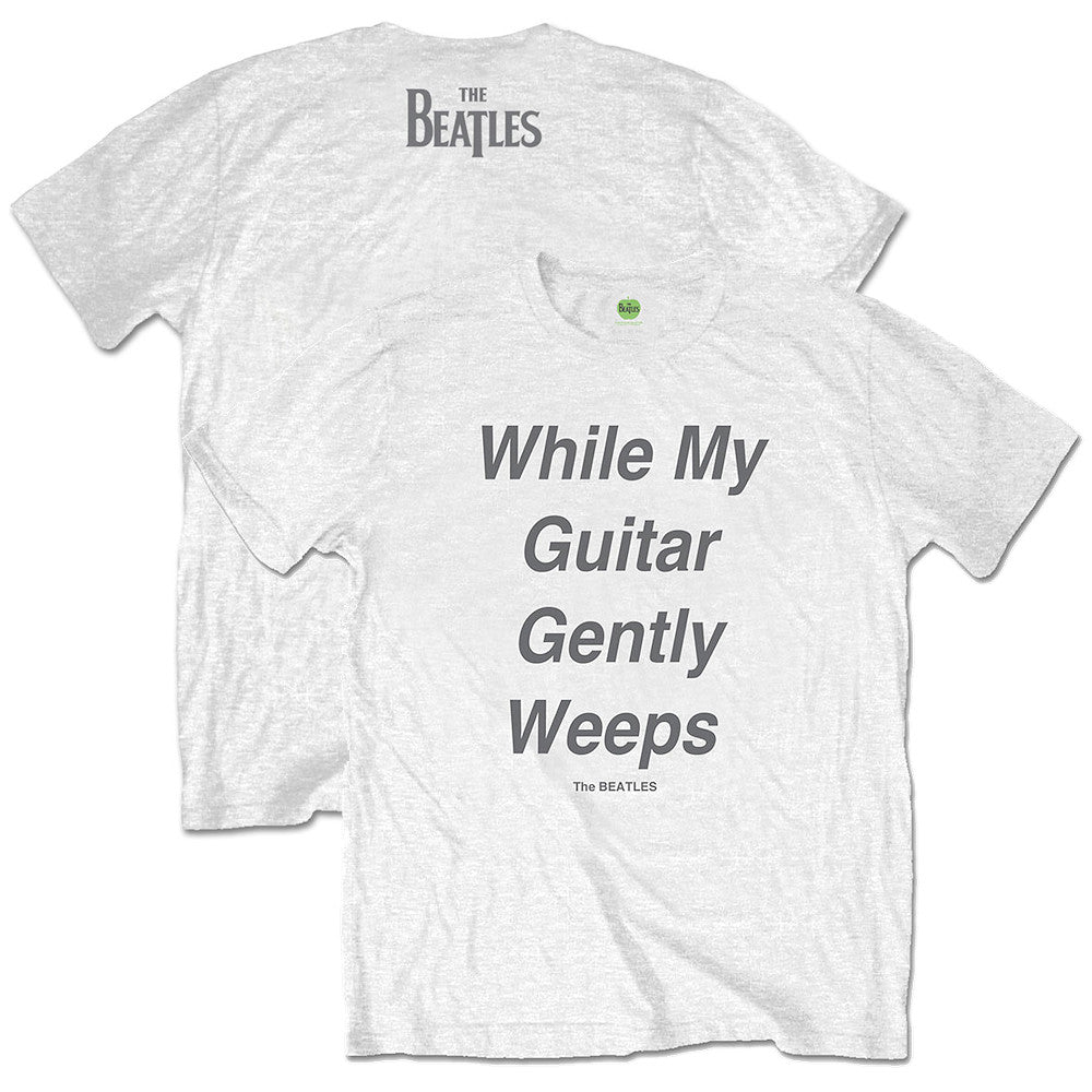 
                  
                    THE BEATLES ビートルズ (ABBEY ROAD 55周年 ) - While My Guitar Gently Weeps / バックプリントあり / Tシャツ / メンズ 【公式 / オフィシャル】
                  
                