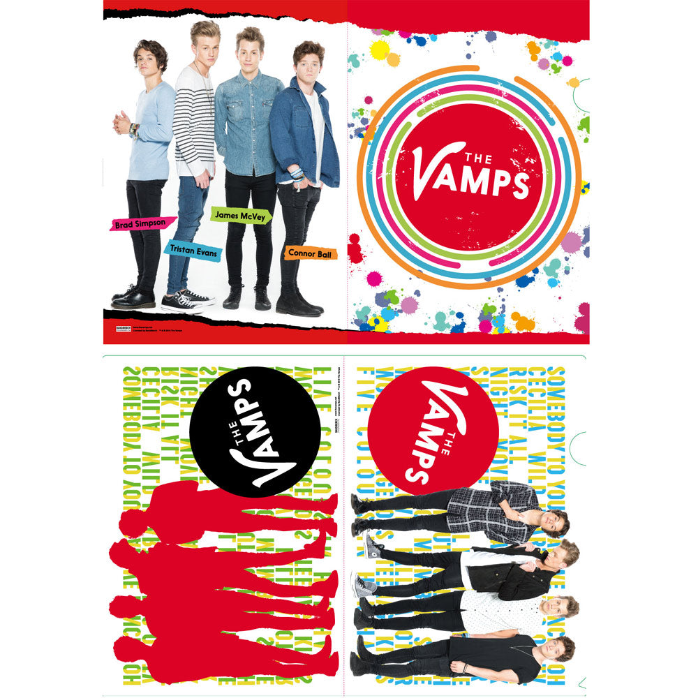 
                  
                    日本限定公式商品 THE VAMPS ヴァンプス - THE VAMPS クリアファイル2枚セット / ファイル・バインダー 【公式 / オフィシャル】
                  
                