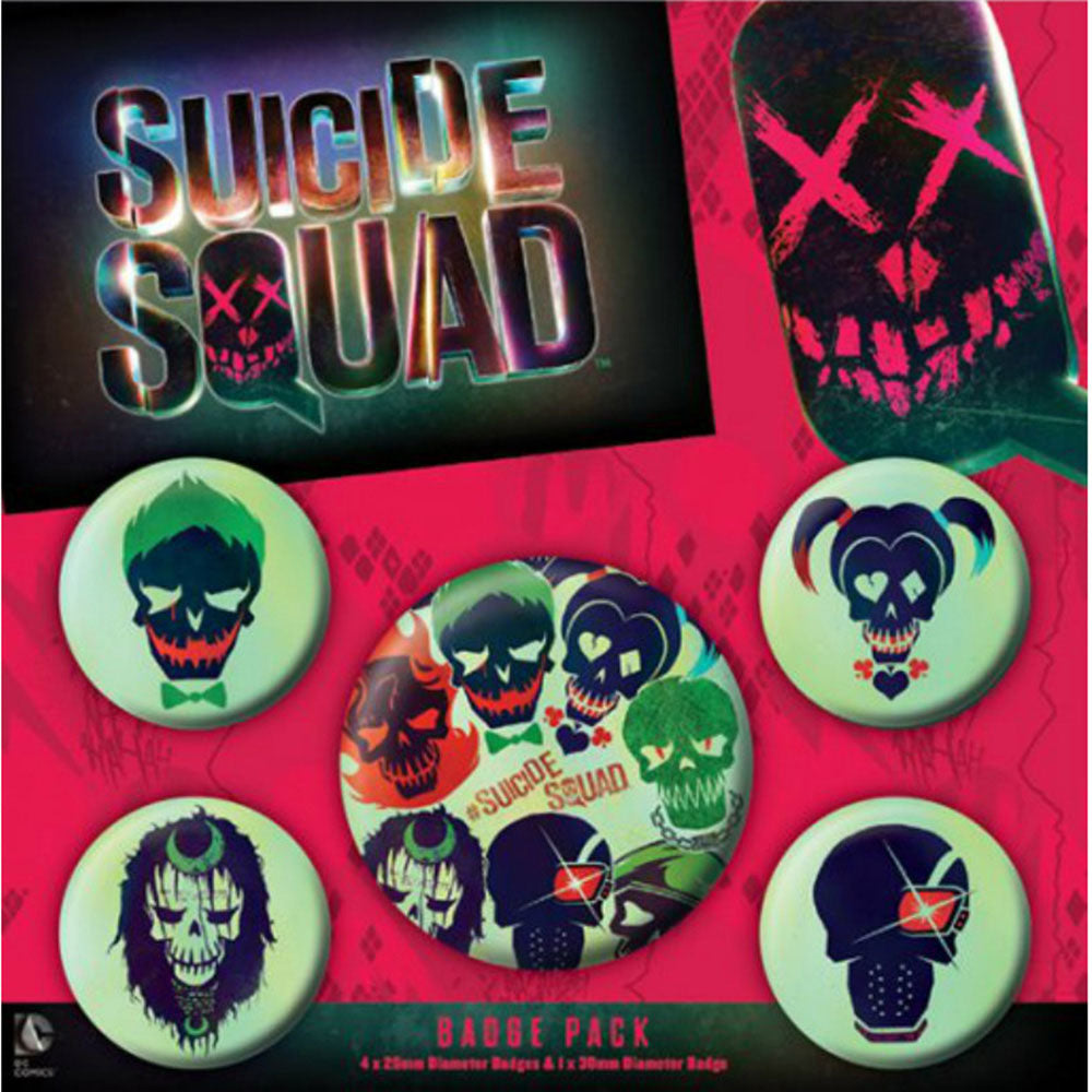 SUICIDE SQUAD - (ジョーカー 新作公開 ) - SKULLS 5個セット