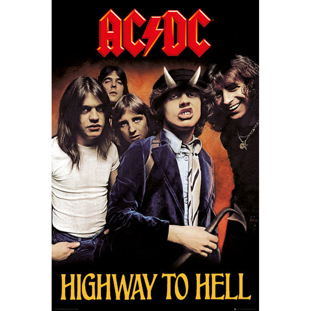 AC/DC エーシーディーシー Highway To Hell ポスター 公式 オフィシャル