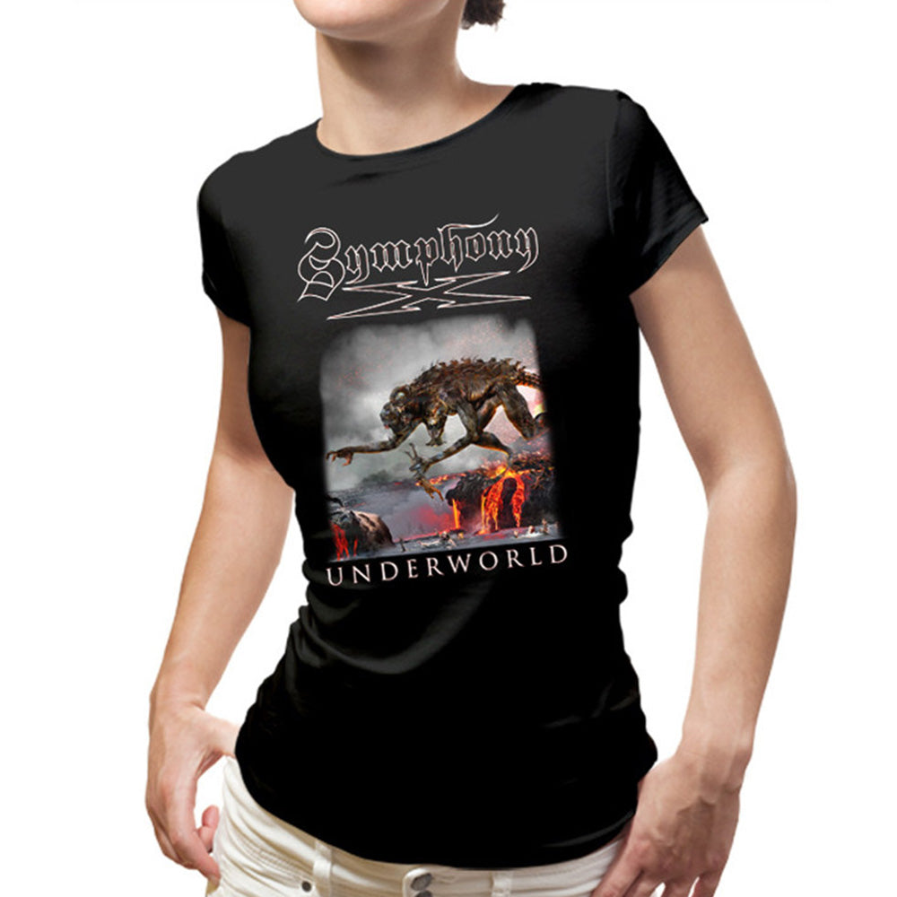 SYMPHONY X シンフォニーエックス (結成 30周年 ) - MONSTER / バックプリントあり / Tシャツ / レディース 【公式 / オフィシャル】