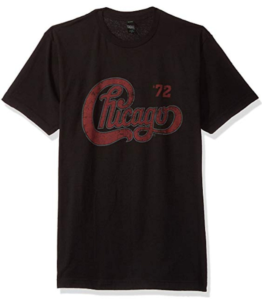 CHICAGO シカゴ (9月 来日 ) Tour '72 バックプリントあり Tシャツ メンズ 公式 オフィシャル