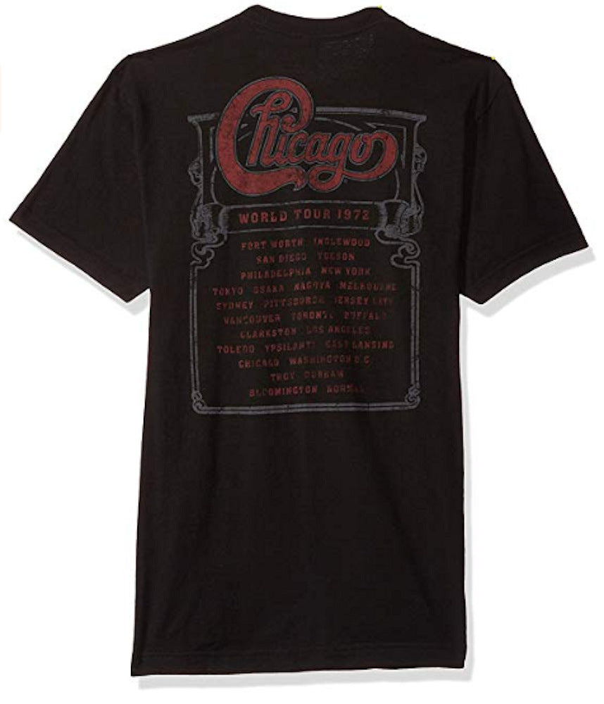 
                  
                    CHICAGO シカゴ (9月 来日 ) - Tour '72 / バックプリントあり / Tシャツ / メンズ 【公式 / オフィシャル】
                  
                