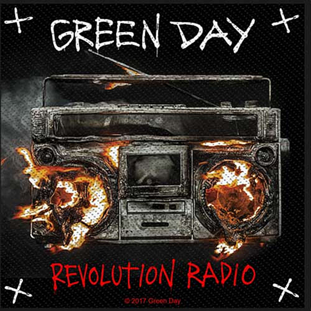 GREEN DAY グリーンデイ (2025年 2月 来日 ) - REVOLUTION RADIO / ワッペン 【公式 / オフィシャル】