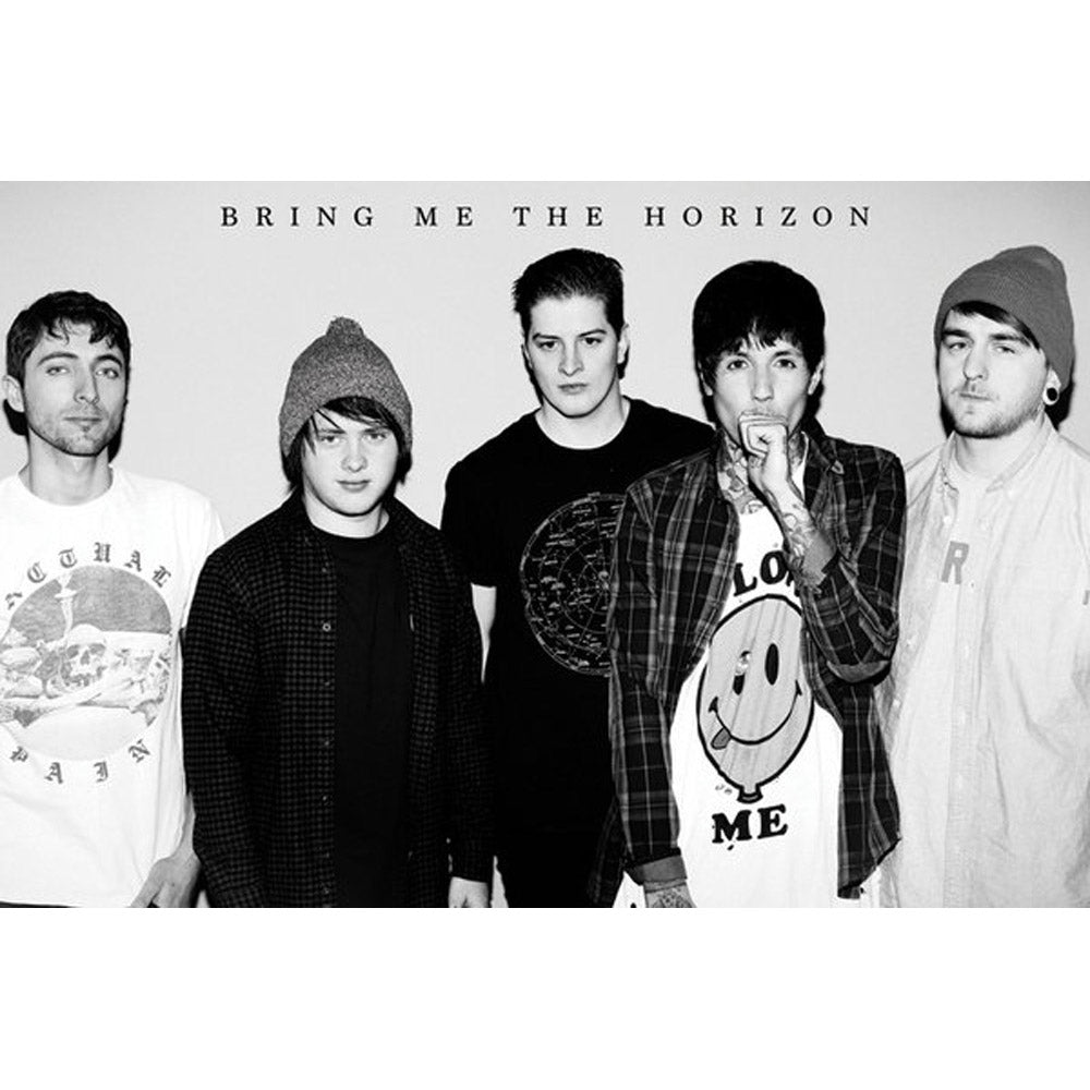 BRING ME THE HORIZON ブリングミーザホライズン (結成 20周年 ) Black and white 公式 オフィシャル