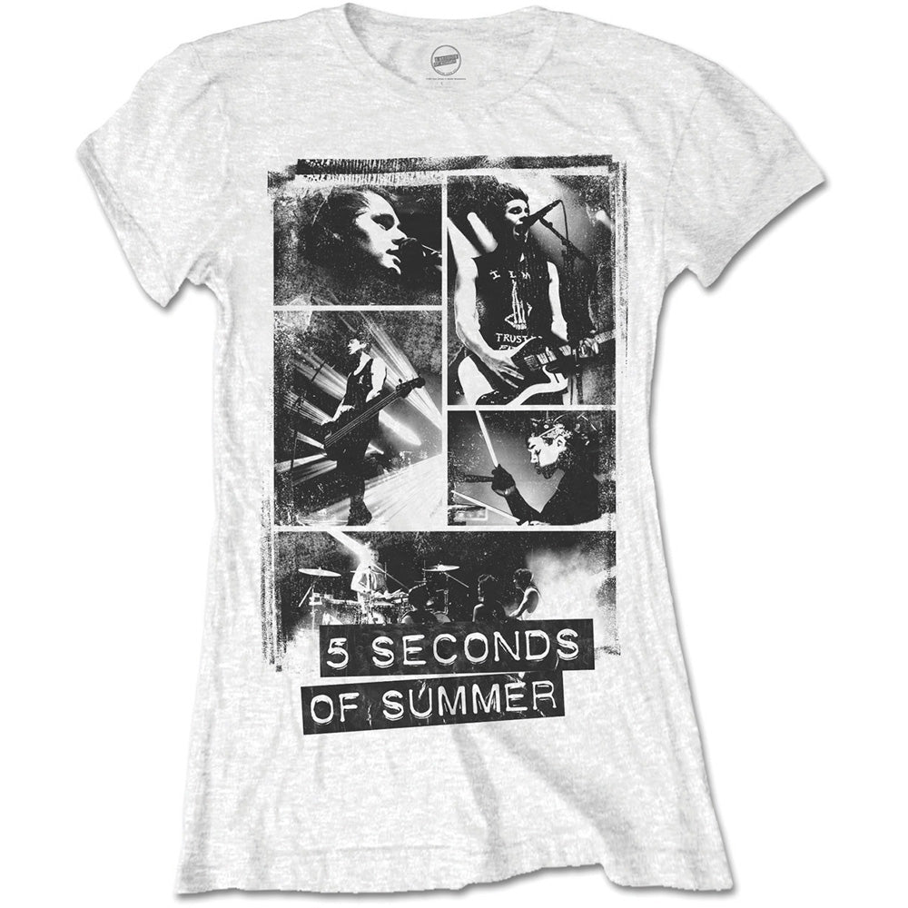 
                  
                    5 SECONDS OF SUMMER ファイヴセカンズオブサマー PHOTO BLOCK Tシャツ レディース 公式 オフィシャル
                  
                