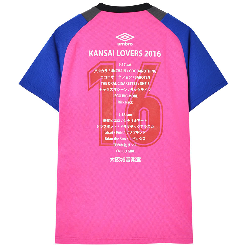 
                  
                    KANSAI LOVERS カンサイラバーズ - 2016 ドライTシャツ / バックプリントあり / umbro（ブランド） / Tシャツ / メンズ
                  
                