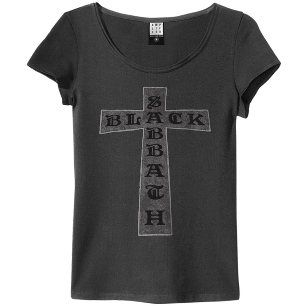 BLACK SABBATH ブラックサバス CROSS Amplified（ ブランド ） Tシャツ レディース  公式 オフィシャル