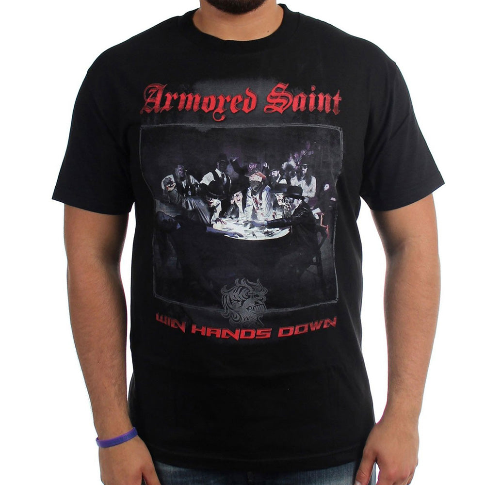 ARMORED SAINT アーマードセイント WIN HANDS DOWN Tシャツ メンズ 公式 オフィシャル