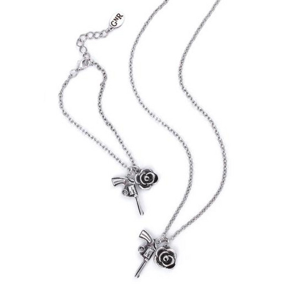 
                  
                    GUNS N ROSES ガンズアンドローゼズ - Charm Necklace and Bracelet Set / ネックレス 【公式 / オフィシャル】
                  
                