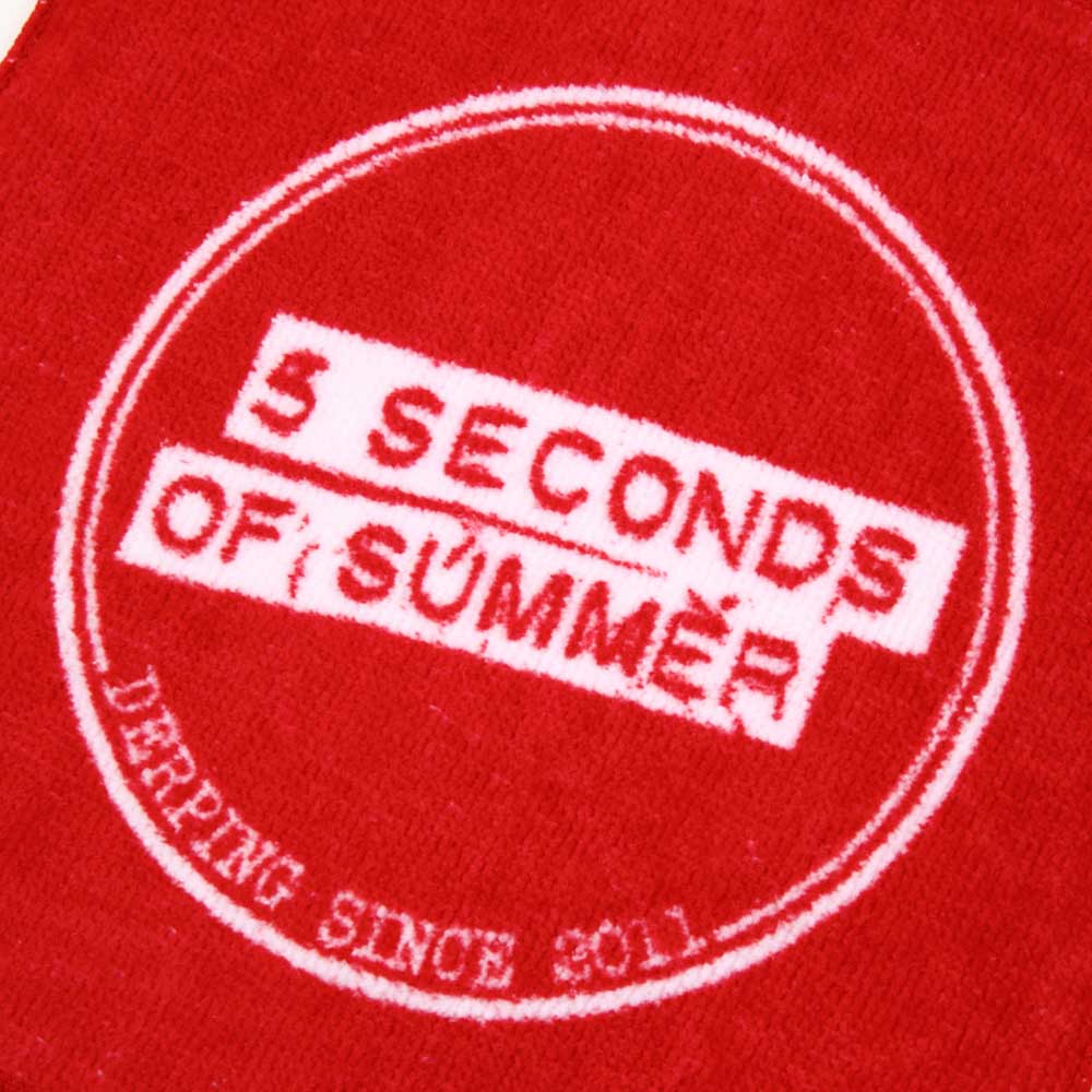 
                  
                    日本限定公式商品 5 SECONDS OF SUMMER ファイヴセカンズオブサマー - 5SOS公式ハンドタオル / タオル 【公式 / オフィシャル】
                  
                