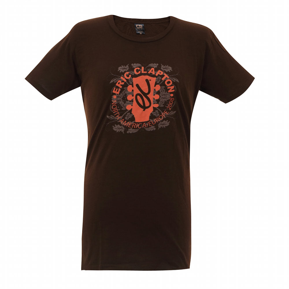 ERIC CLAPTON エリッククラプトン - コンサート会場限定商品 North America / Europe 2008 Tour / Tシャツ / レディース 【公式 / オフィシャル】