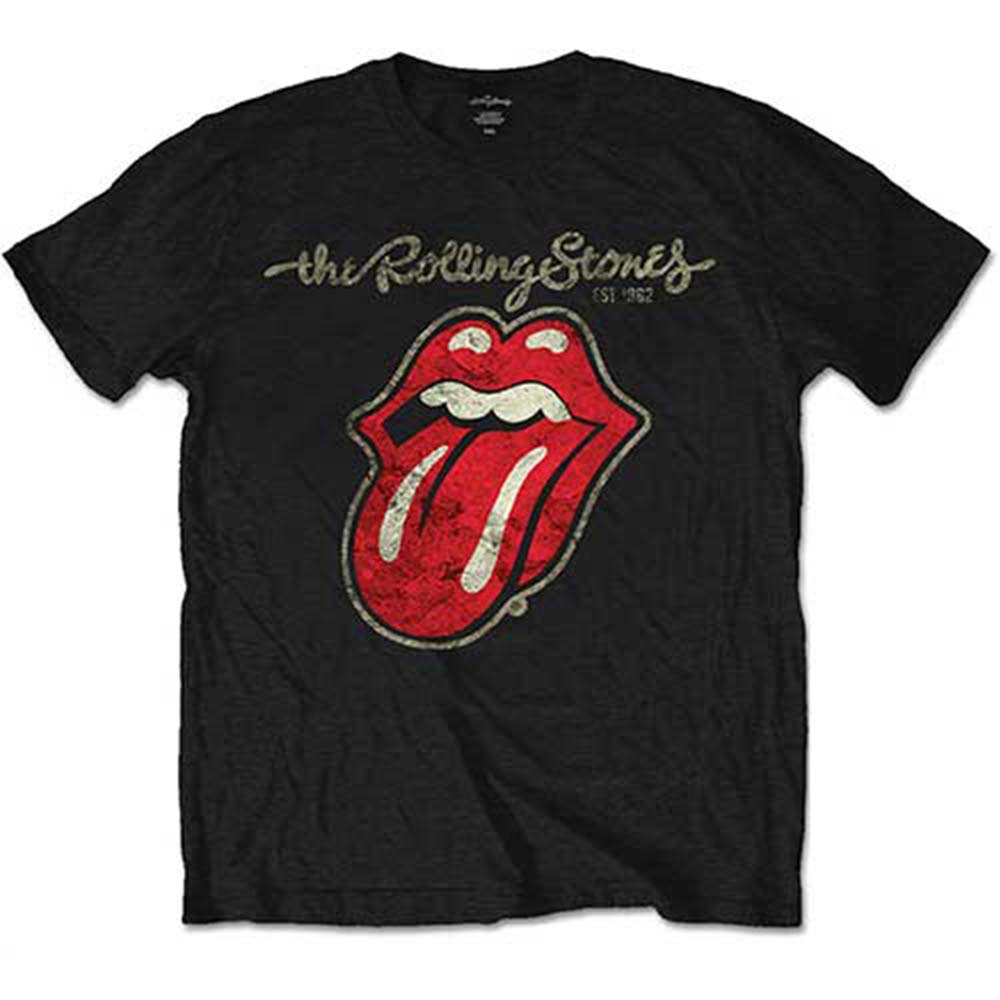 ROLLING STONES ローリングストーンズ (デビュー作 60周年 ) - PLASTERED TONGUE / Tシャツ / メンズ 【公式 / オフィシャル】