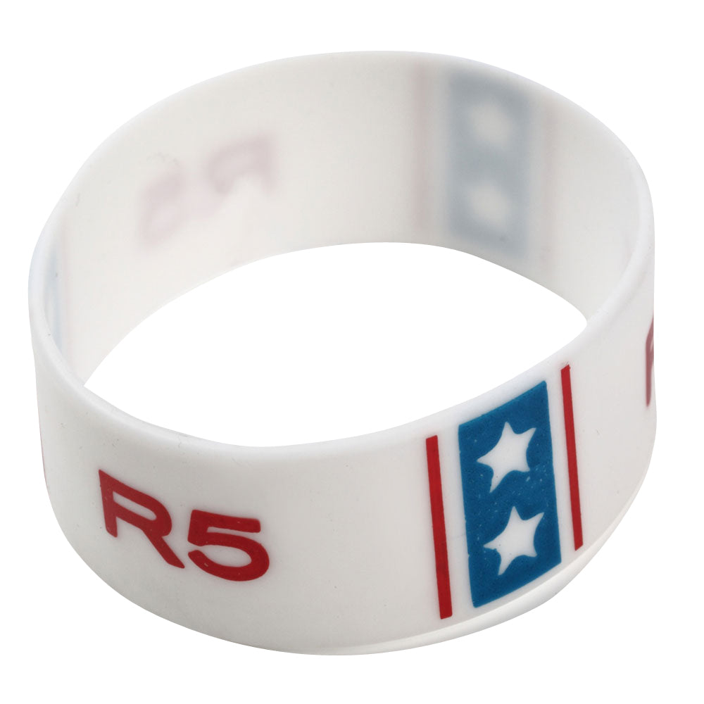 
                  
                    R5 アールファイヴ (結成 15周年 ) - Flag Gummy Bracelet / リストバンド 【公式 / オフィシャル】
                  
                