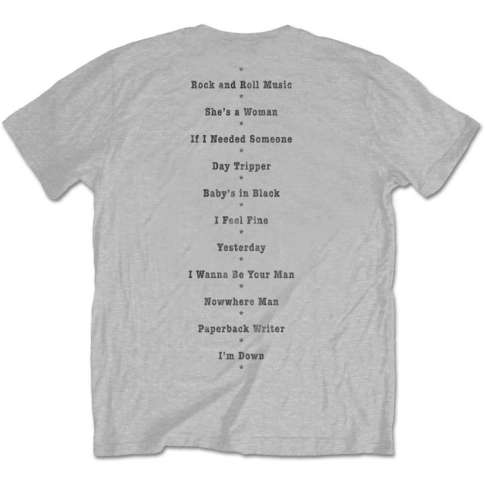 
                  
                    THE BEATLES ビートルズ (ABBEY ROAD 55周年 ) - Budokan Set List / バックプリントあり / Tシャツ / メンズ 【公式 / オフィシャル】
                  
                