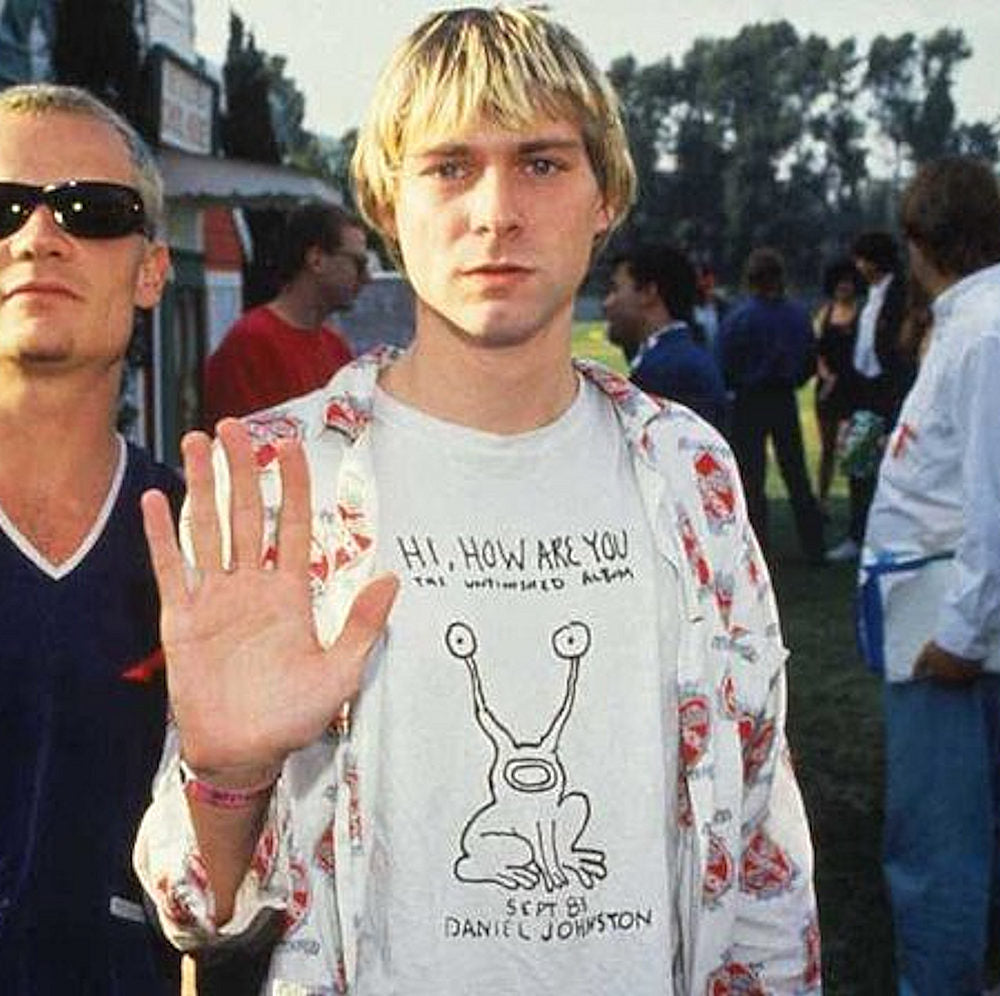 DANIEL JOHNSTON ダニエルジョンストン Hi How Are You Tシャツ メンズ 公式 オフィシャル