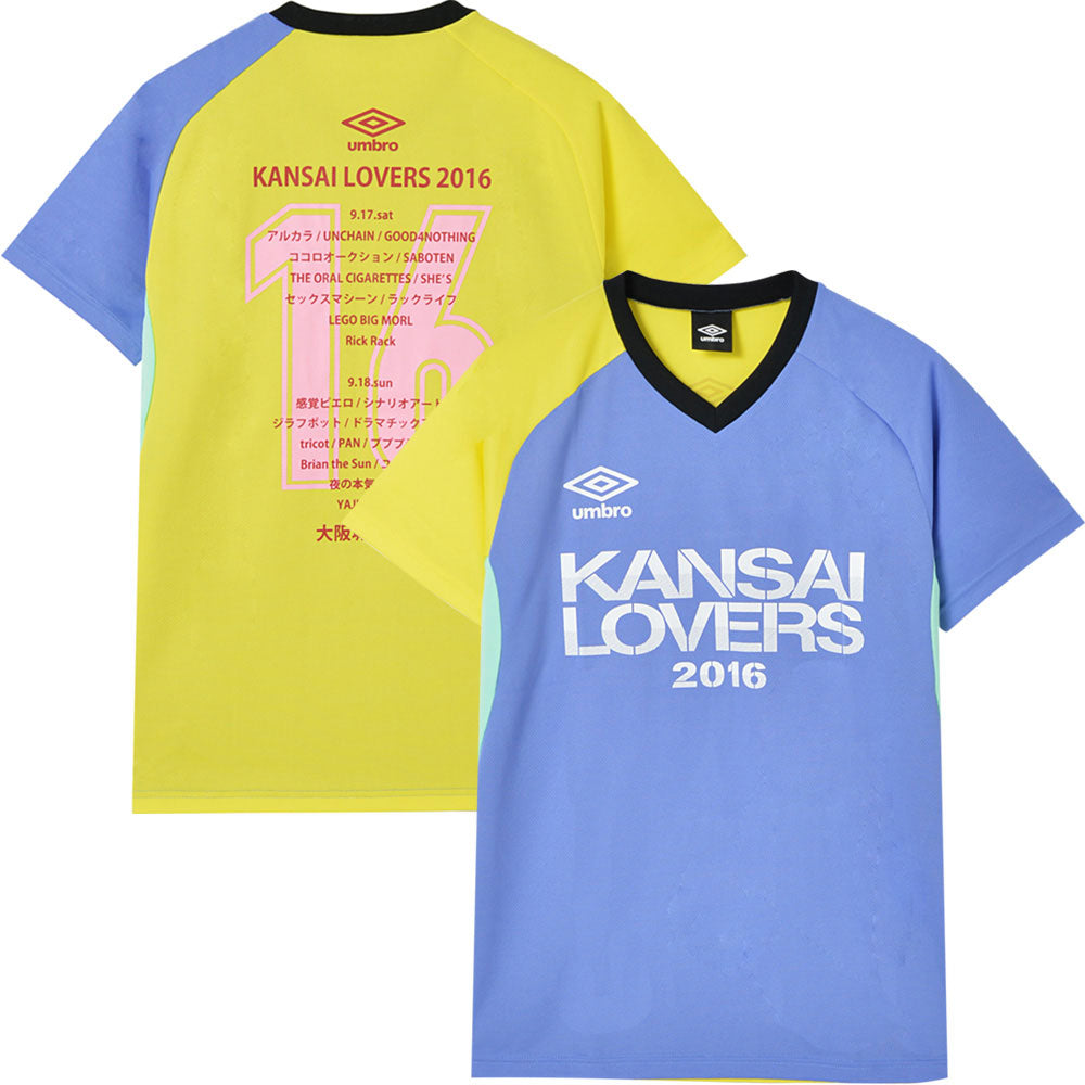 KANSAI LOVERS - 2016 ドライTシャツ / バックプリントあり / umbro（ブランド）