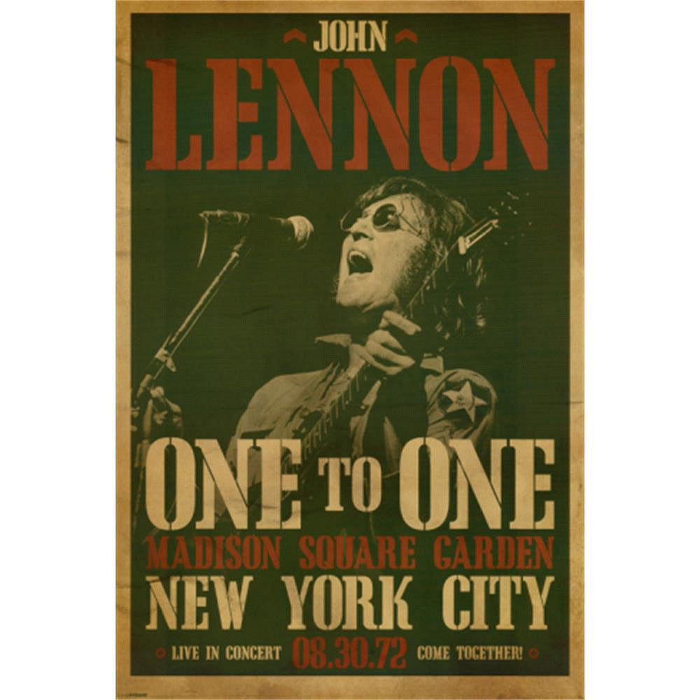 
                  
                    JOHN LENNON ジョンレノン - One to One Concert / ポスター 【公式 / オフィシャル】
                  
                