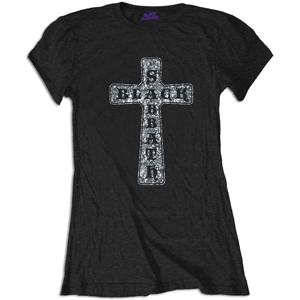 
                  
                    BLACK SABBATH ブラックサバス CROSS Diamante（ブランド） Tシャツ レディース 公式 オフィシャル
                  
                