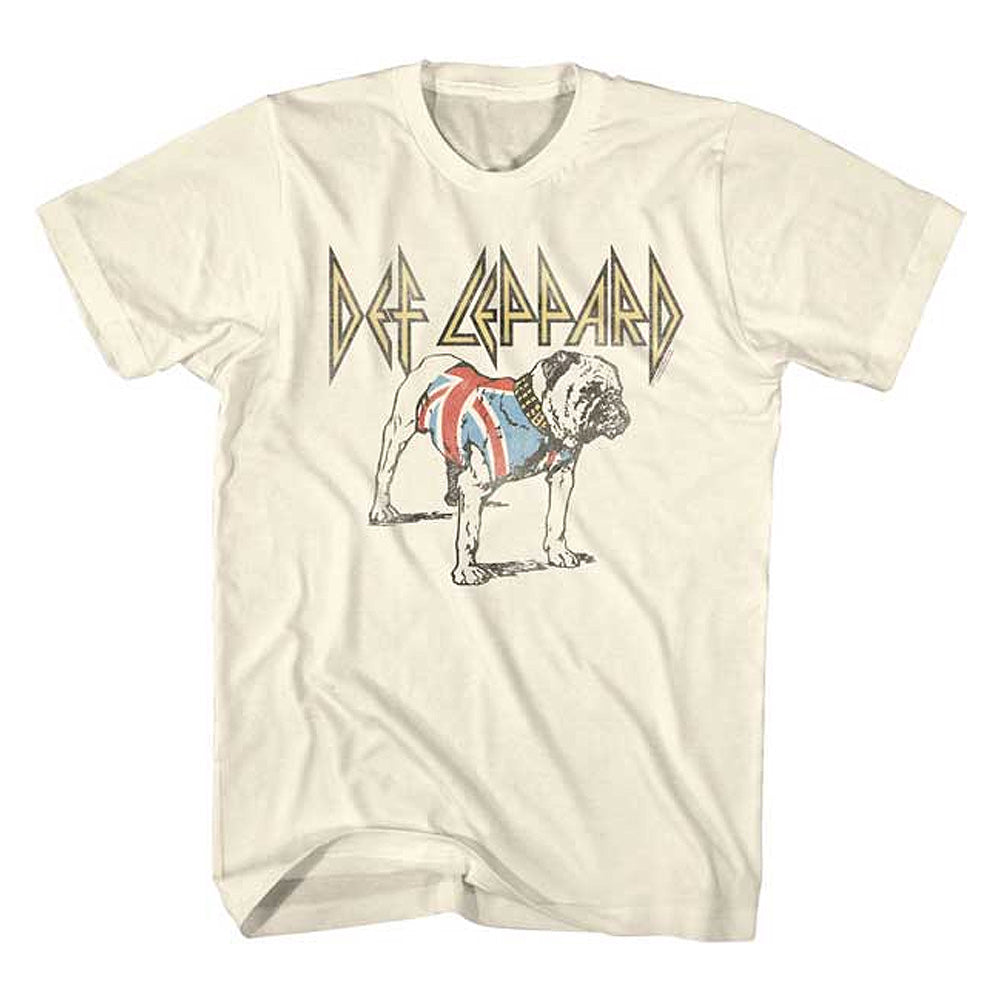 DEF LEPPARD デフレパード - BULLDOG / Tシャツ / メンズ 【公式 / オフィシャル】