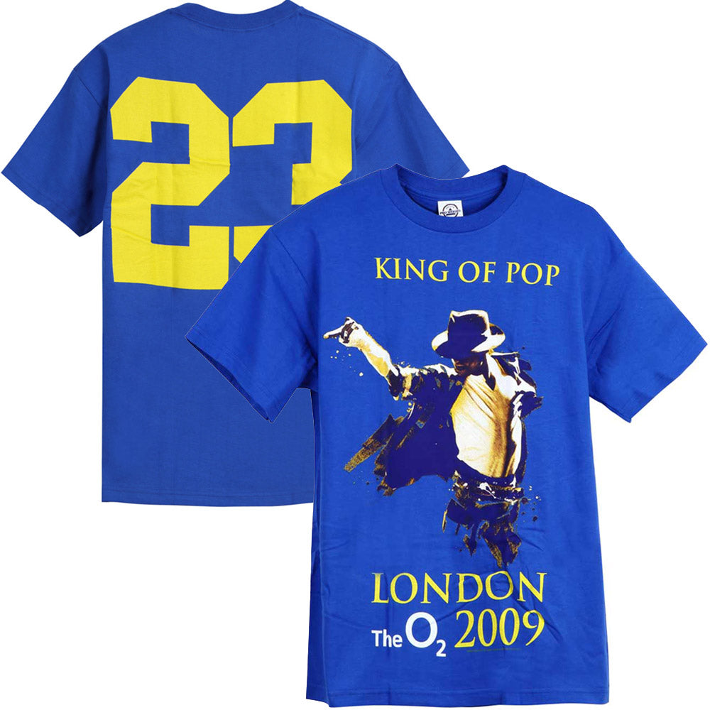 MICHAEL JACKSON - (2025年 映画公開 ) - 幻のロンドン公演23日目オリジナル限定Tシャツ / バックプリントあり