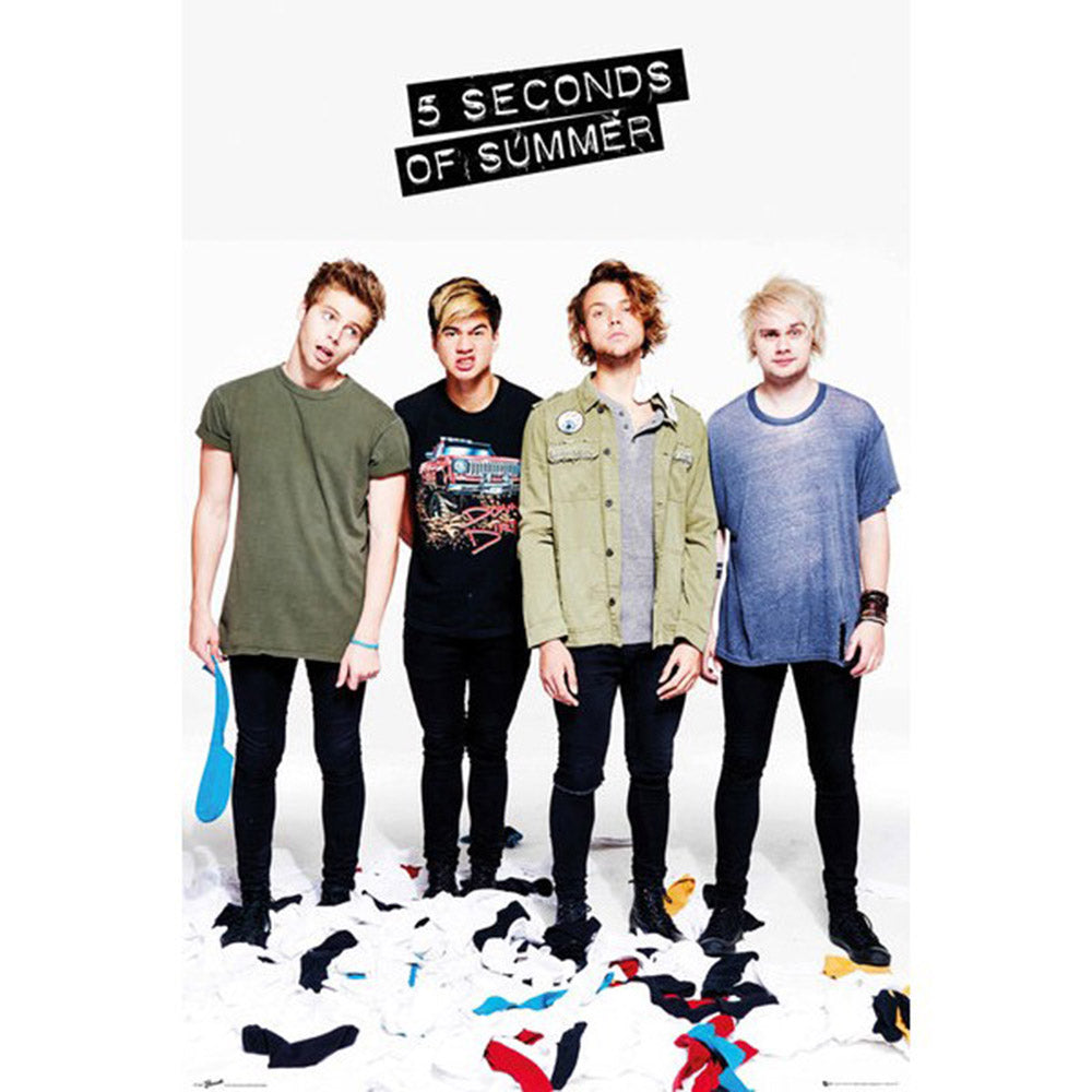 5 SECONDS OF SUMMER ファイヴセカンズオブサマー （絶版ポスター）Clothes  公式 オフィシャル