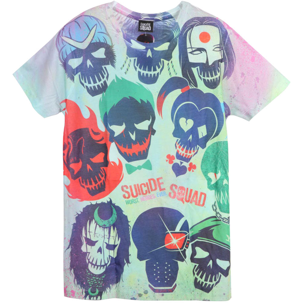 SUICIDE SQUAD スーサイドスクワッド (ジョーカー 新作公開 ) - POSTER SUBLIMATION / Tシャツ / メンズ 【公式 / オフィシャル】