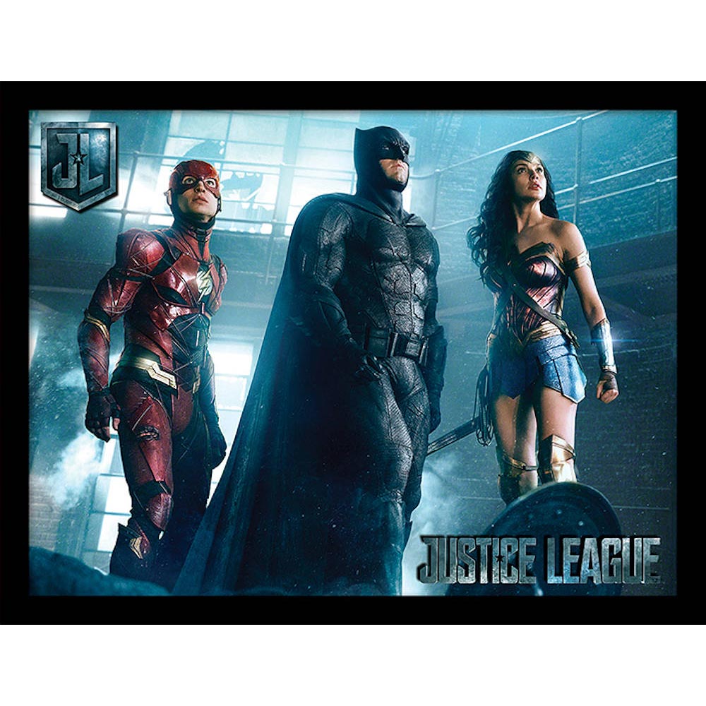 JUSTICE LEAGUE ジャスティスリーグ - Ready For Action / インテリア額 【公式 / オフィシャル】