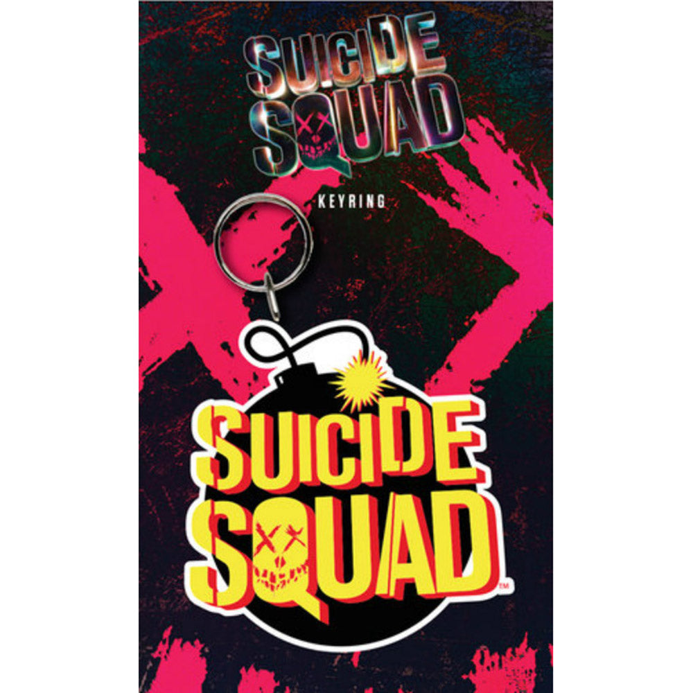 SUICIDE SQUAD スーサイドスクワッド (ジョーカー 新作公開 ) - Bomb / ラバー・キーリング / キーホルダー 【公式 / オフィシャル】