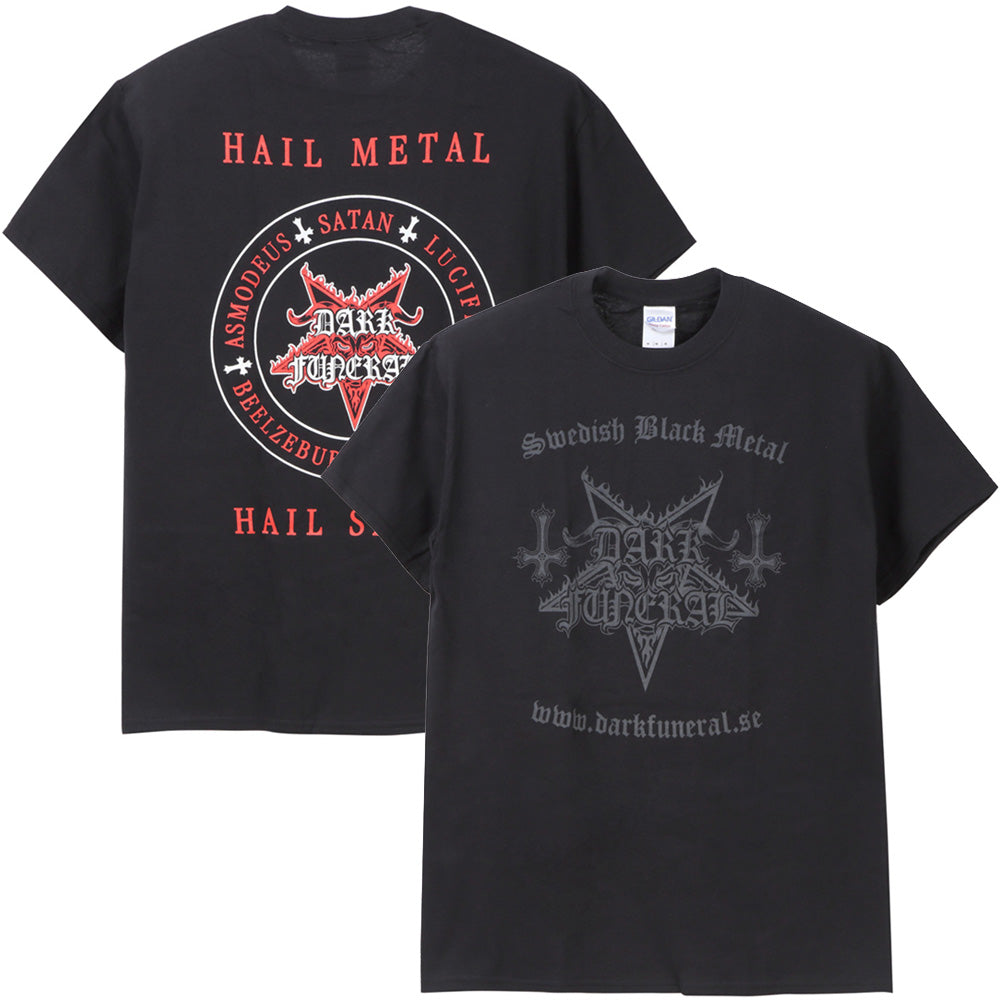 
                  
                    DARK FUNERAL ダークフューネラル - SWEDISH BLACK METAL / バックプリントあり / Tシャツ / メンズ 【公式 / オフィシャル】
                  
                