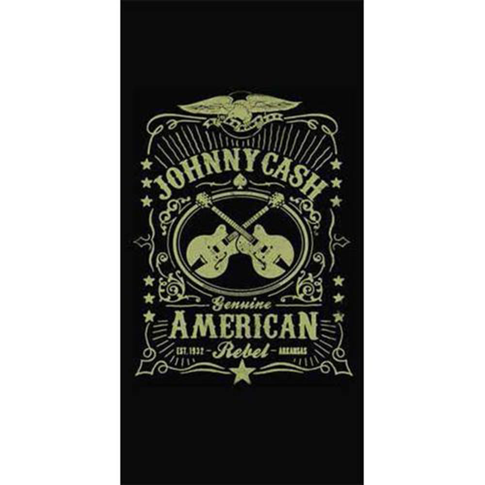 JOHNNY CASH ジョニーキャッシュ - AMERICAN REBEL / タオル 【公式 / オフィシャル】