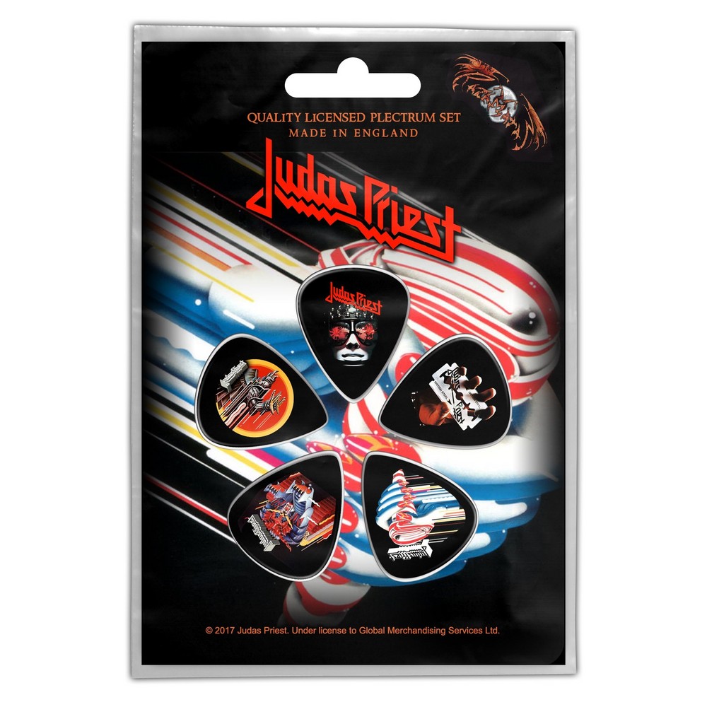 JUDAS PRIEST ジューダスプリースト (12月 来日 ) - Turbo / ギターピック 【公式 / オフィシャル】