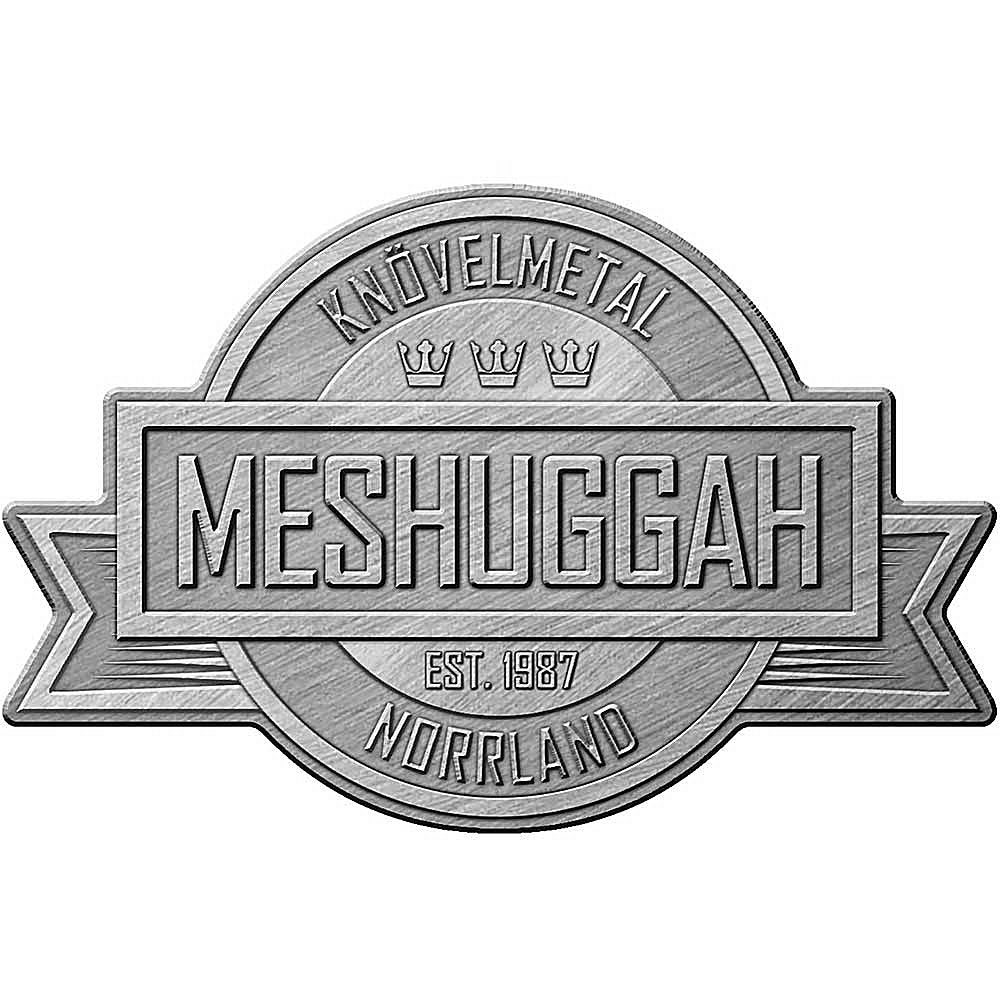 MESHUGGAH - CREST / メタル・ピンバッジ