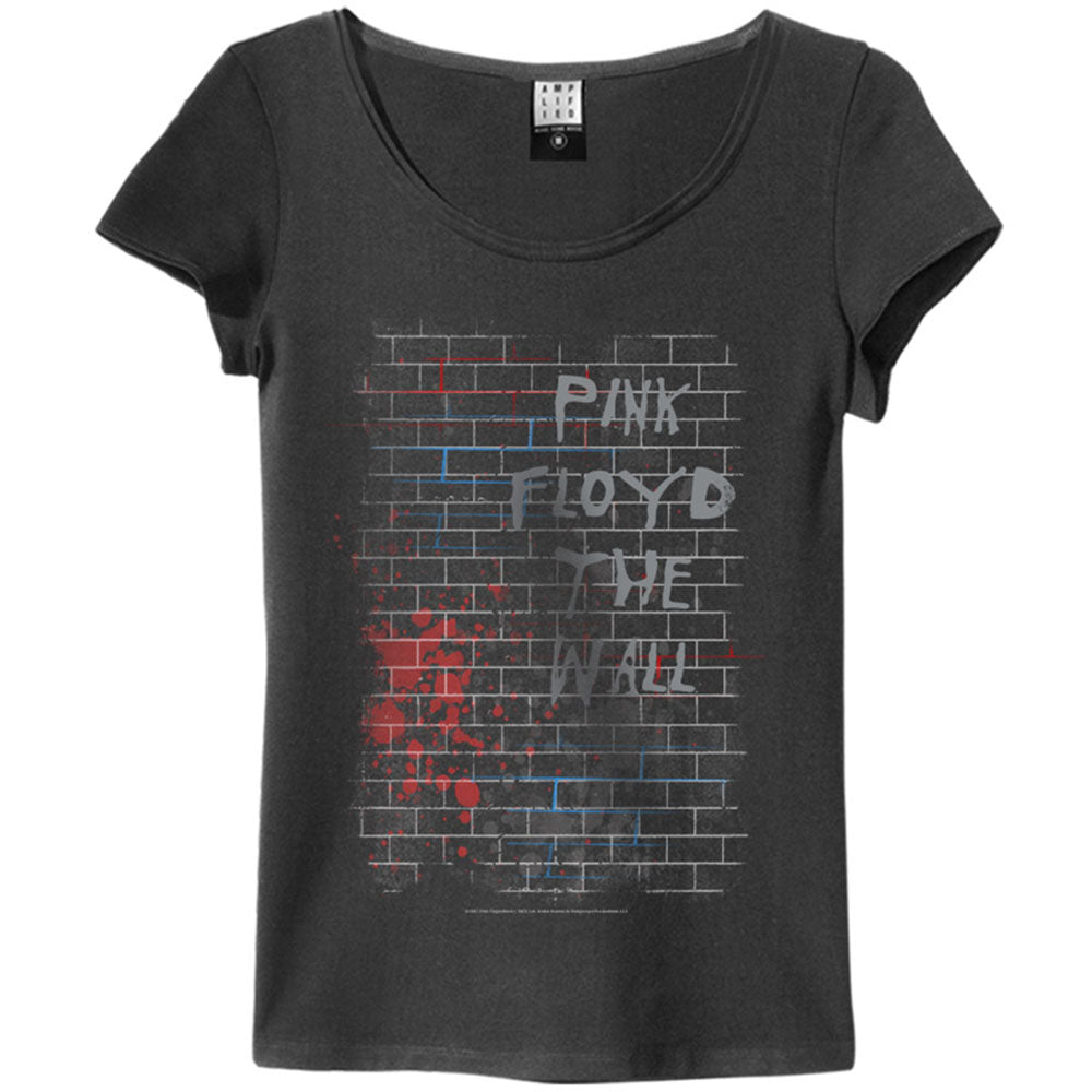 PINK FLOYD ピンクフロイド (「対」 30周年 ) - THE WALL / Amplified（ ブランド ） / Tシャツ / レディース 【公式 / オフィシャル】