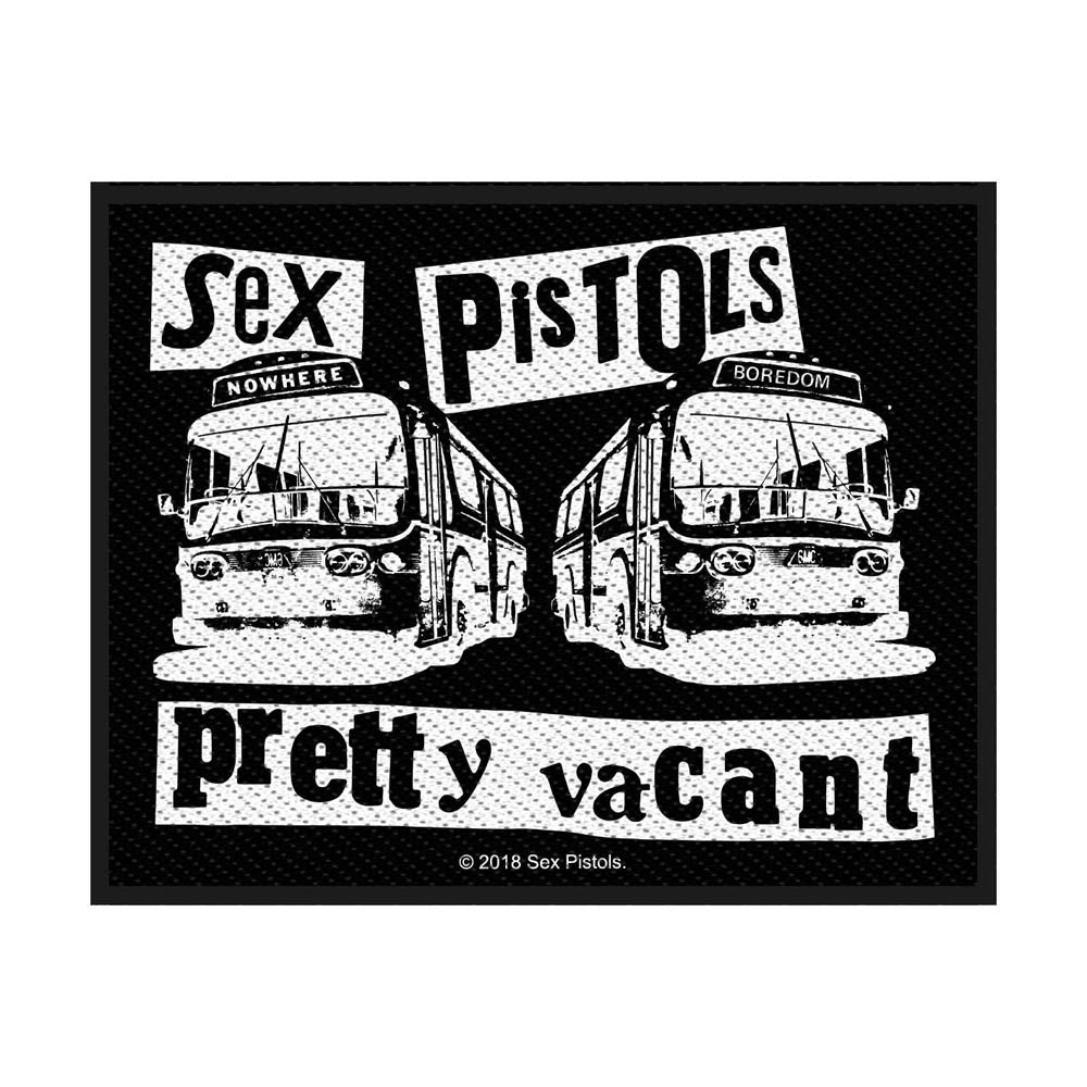 SEX PISTOLS セックスピストルズ (シド 追悼 45周年 ) - Pretty Vacant / ワッペン 【公式 / オフィシャル】