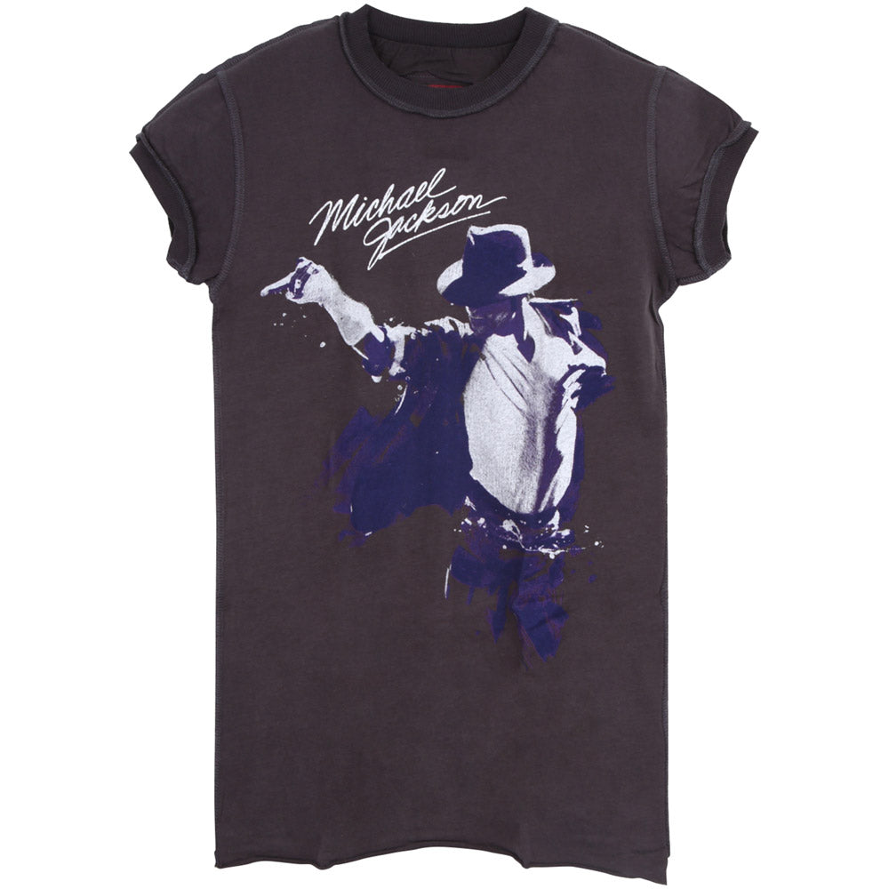 MICHAEL JACKSON マイケルジャクソン (2025年 映画公開 ) - KING OF POP PORTRAIT / Amplified（ ブランド ） / Tシャツ / レディース 【公式 / オフィシャル】