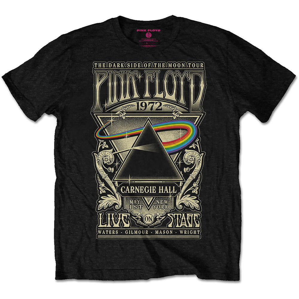 PINK FLOYD ピンクフロイド (「対」 30周年 ) - LIVE AT CARNEGIE HALL / Tシャツ / メンズ 【公式 / オフィシャル】