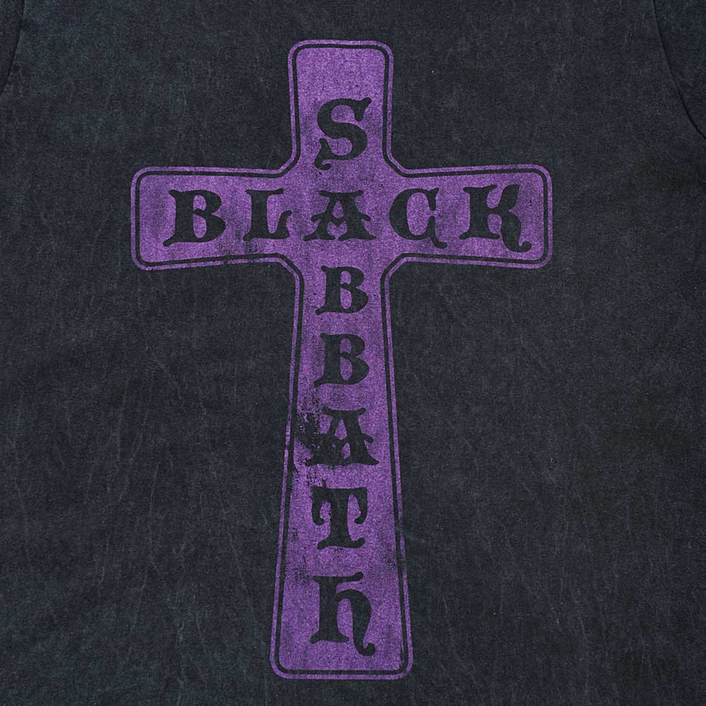 BLACK SABBATH ブラックサバス VINTAGE CROSS Black Label（ブランド） Tシャツ 公式 オフィシャル