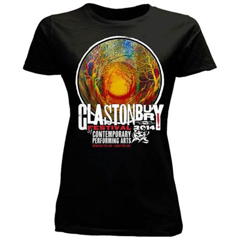 
                  
                    フェス公式Tシャツ GLASTONBURY グラストンベリー - FESTIVAL 2014 （超レア） / バックプリントあり / Tシャツ / レディース
                  
                