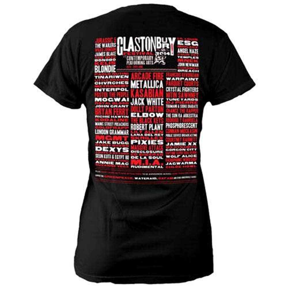 
                  
                    フェス公式Tシャツ GLASTONBURY グラストンベリー (開催 55周年 ) - FESTIVAL 2014 （超レア） / バックプリントあり / Tシャツ / レディース
                  
                