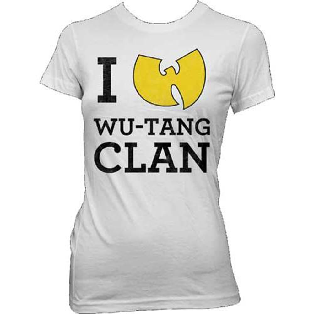 WU-TANG CLAN ウータンクラン - I LOVE WU-TANG CLAN / Tシャツ / レディース 【公式 / オフィシャル】