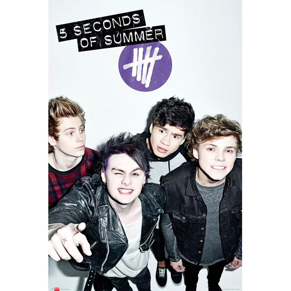 5 SECONDS OF SUMMER ファイヴセカンズオブサマー（絶版ポスター）5SOS Single Cover 公式 オフィシャル