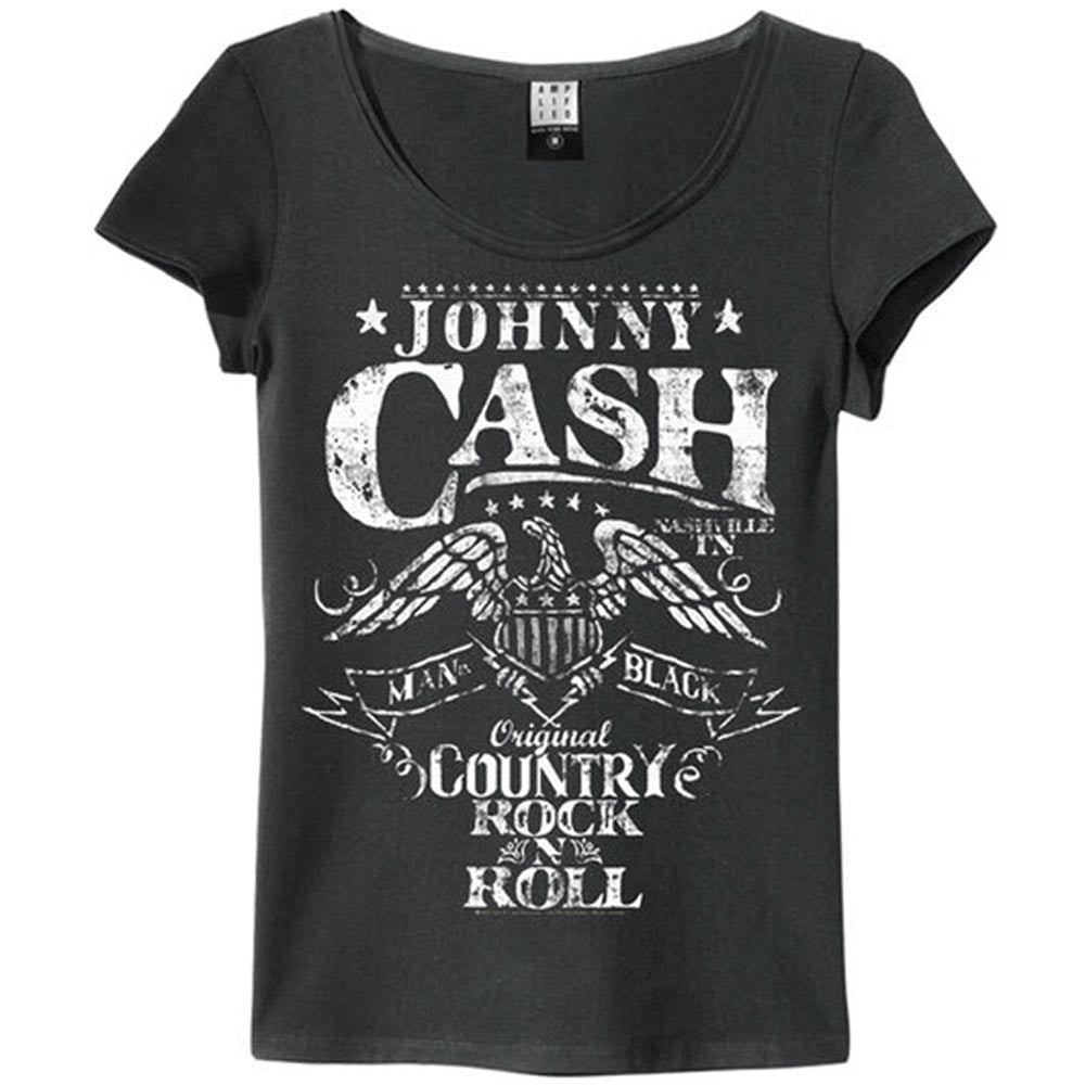 JOHNNY CASH ジョニーキャッシュ - EAGLE / Amplified（ ブランド ） / Tシャツ / レディース 【公式 / オフィシャル】