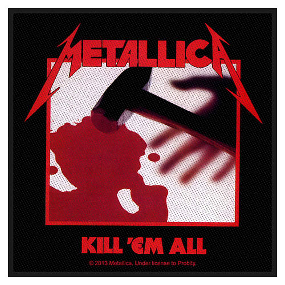 METALLICA メタリカ - KILL 'EM ALL / ワッペン 【公式 / オフィシャル】