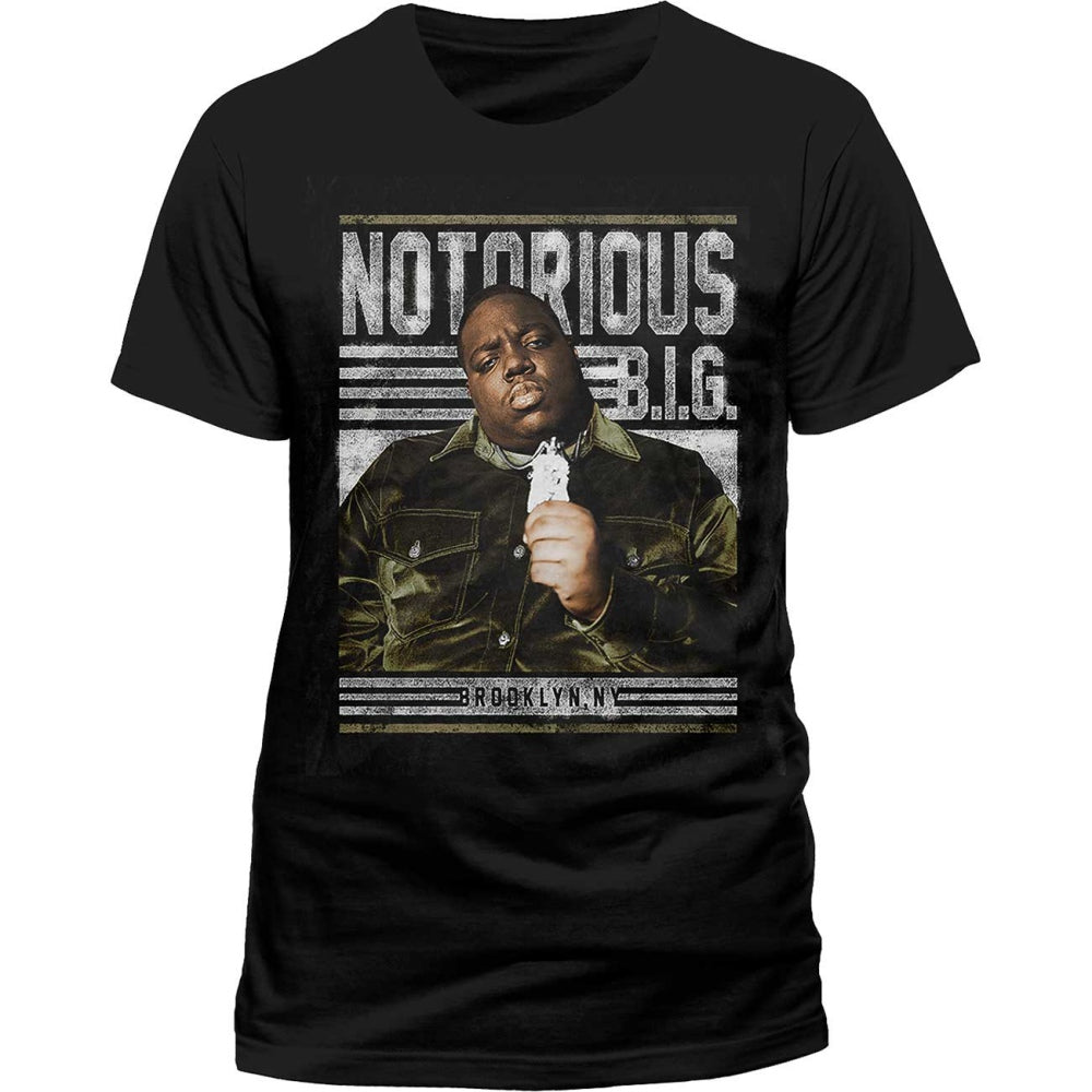 NOTORIOUS BIG ノトーリアスBIG (デビュー 30周年 ) - Biggie Smalls Notorious Big Chain / Tシャツ / メンズ 【公式 / オフィシャル】