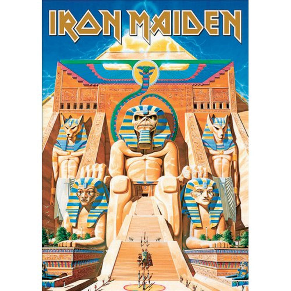 IRON MAIDEN アイアンメイデン (9月 来日 ) - POWER S POST CARD / ポストカード・レター 【公式 / オフィシャル】