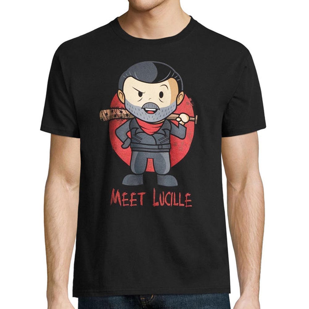 WALKING DEAD ウォーキングデッド - NEGAN SIMPLE CHIBI / Tシャツ / メンズ 【公式 / オフィシャル】