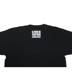 LIVE 8 ライブエイト - LIVE 8 JAPAN OFFICIAL （超レア） / バックプリントあり / Tシャツ / キッズ 【公式 / オフィシャル】