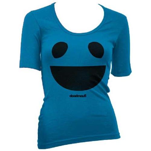 DEADMAU5 デッドマウス - BIG MOUTH JUNIORS SCOOP NECK / Tシャツ / レディース 【公式 / オフィシャル】